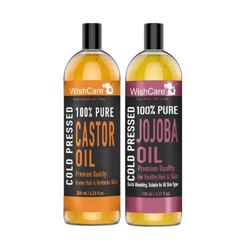 Wishcare Premium Cold Pressed Castor Oil & Cold Pressed Natural Jojoba Oil, 300 ml-6.webp